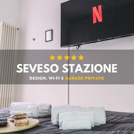 Appartement Seveso-Stazione Design, Wifi & Garage Privato Extérieur photo